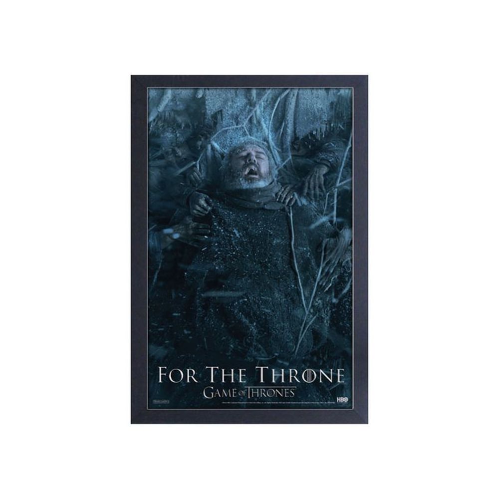 Game of Thrones Hodor For The Throne Framed Print